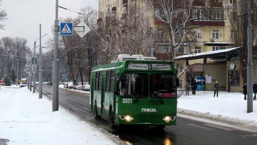 У Харкові відновили рух тролейбуса №13