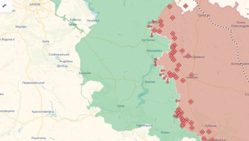 В Харьковской области оккупанты продвинулись вблизи двух сел - DeepState