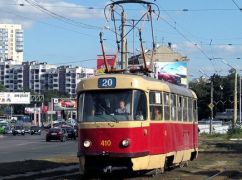 В Харькове неделю не будут ходить трамваи в районе вокзала