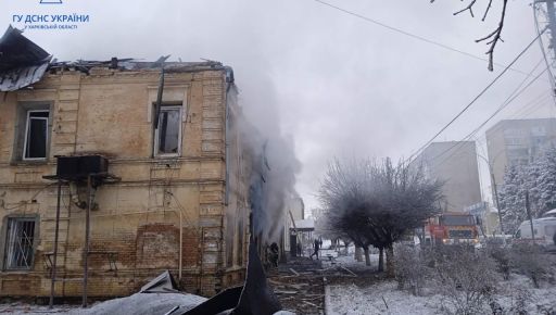 У Куп'янському районі 3 години гасили в лікарні пожежу, спричинену російським обстрілом