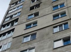 В результате атаки дрона на многоэтажку в Харькове пострадала женщина