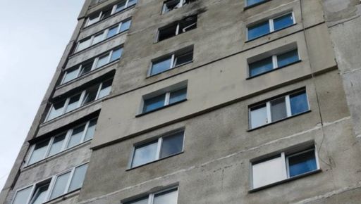 В результате атаки дрона на многоэтажку в Харькове пострадала женщина
