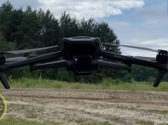 Харківські бійці з дрона знищили противника: Кадри з висоти
