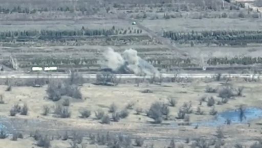 Харьковские гвардейцы уничтожили боекомплекты россиян на Бахмутском направлении: Кадры операции