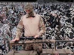 "Распковка" от ССО "Азов Харьков": Бойцы показали снайперскую винтовку, которую производят в Харькове