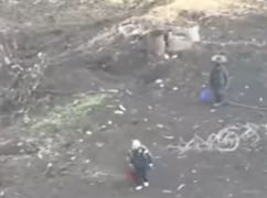 Харьковские защитники спасли двух гражданских, выходивших из Бахмута