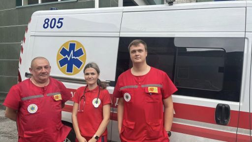 На Харьковщине "скорая" спасла мужчину, который едва не умер после инфаркта