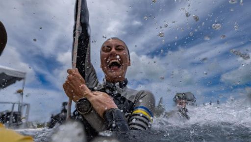 Харьковчанка Садурская установила третий за неделю мировой рекорд по нырянию