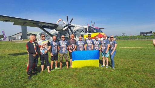 Харьковские парашютисты установили рекорд Европы