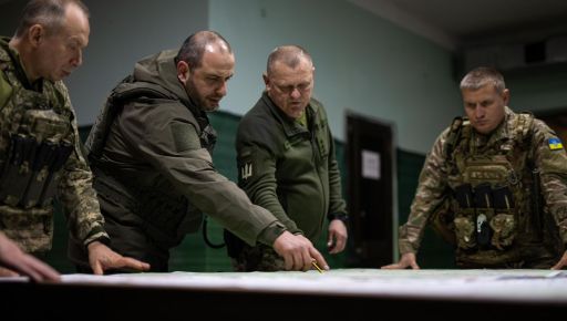 Міністр оборони Умєров відвідав командний пункт харківської бригади (ФОТОРЕПОРТАЖ)
