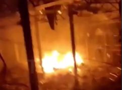 Ракетный удар по "Новой почте" на Харьковщине: В сеть попало видео изнутри