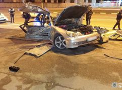 Двое травмированных: Подробности ДТП с Lexus в Харькове