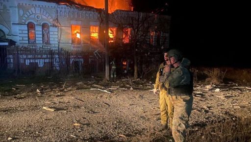 На Харьковщине в результате российской атаки "Шахедами" травмированы двое полицейских