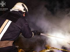 На Харьковщине молодой человек сгорел в собственном доме