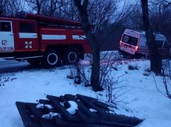 На Харьковщине две "скорые" остановились на льде: На место прибыли спасатели