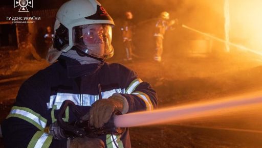 На Харьковщине во время пожара пострадал 20-летний мужчина