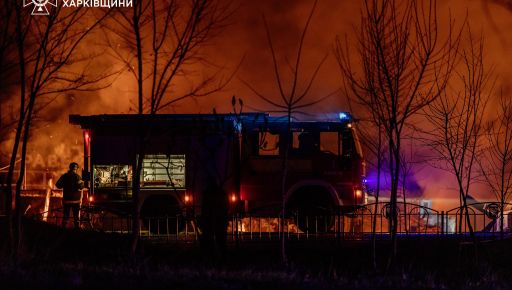 В результате атаки на Харьков повреждена пожарная часть: Появились новые фото