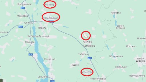 Враг по широкому фронту атаковал на Купянском направлении в Харьковской области (КАРТА)
