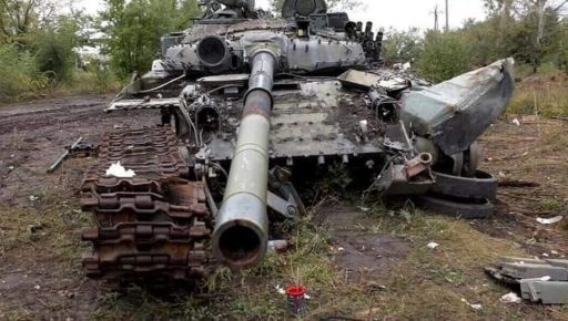 На Вовчанському напрямку ЗСУ знищили два російських танки (ВІДЕО)