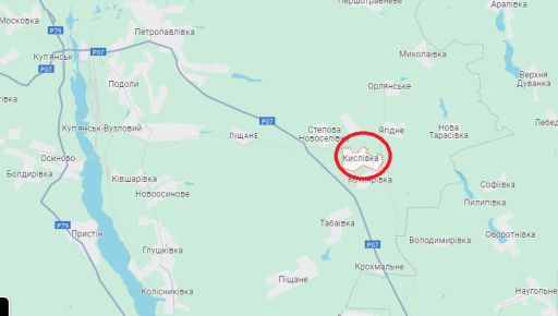 Сирський назвав місце, де тривають найтяжчі бої в Харківській області (КАРТА)