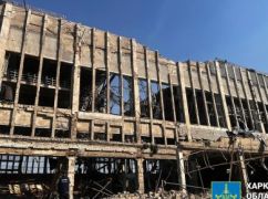 У Харкові заборонять рух поблизу пошкодженого росіянами Палацу спорту