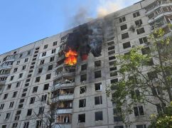 Зеленський показав наслідки російського удару по висотці в Харкові