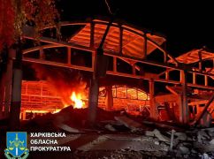На Харківщині опублікували кадри із обстріляного росіянами зерносховища