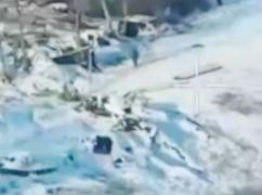 Пограничники показали, как "стирают" с земли российские позиции под Волчанском