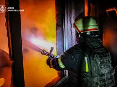 В Основянском районе Харькова вспыхнул пожар на складском здании: Кадры с места