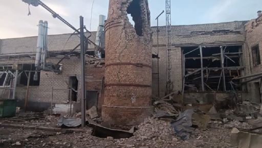 В Ізюмі від ворожої атаки постраждав хлібокомбінат