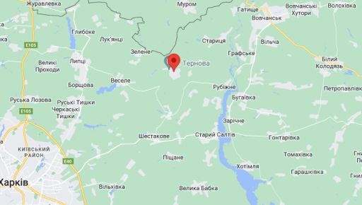 В Харьковской области российские оккупанты пошли в атаку в районе села Терновая (КАРТА)