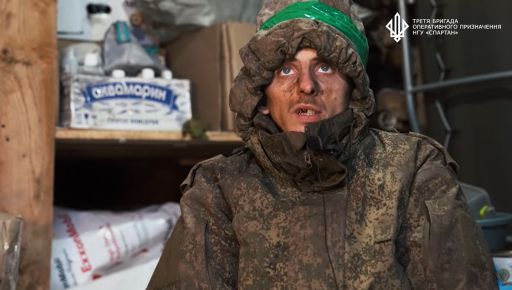 Россиянин сдался в плен дрону харьковских спартановцев