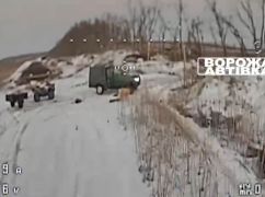 Квадроцикли, міномети й гармата: на Харківщині дрони рознесли техніку росіян