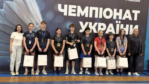 Харьковчанка стала чемпионкой Украины по бадминтону