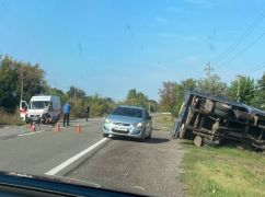 На Харківщині внаслідок ДТП загинув мотоцикліст