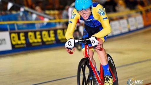 Харківський велосипедист встановив юніорський рекорд України на Євро-2022