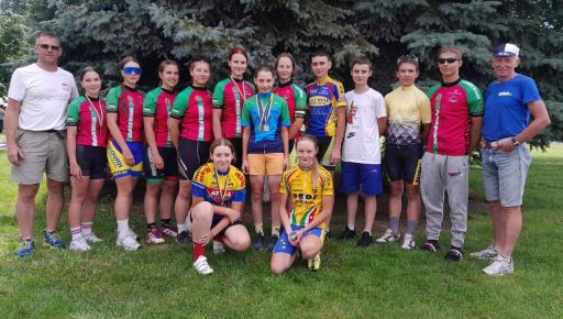 Харьковские велосипедисты привезли 4 медали с чемпионата Украины