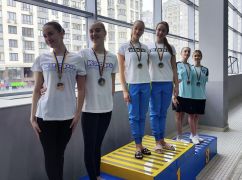 Харьковские синхронистки привезли 11 наград с чемпионата Украины
