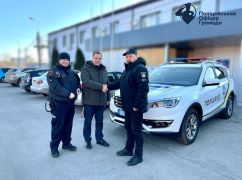 Одразу кілька громад Харківщини придбали авто для поліцейських офіцерів
