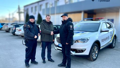 Одразу кілька громад Харківщини придбали авто для поліцейських офіцерів