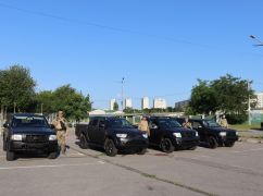 Харківські спецпризначенці патрулюють Донеччину на нових повнопривідних авто