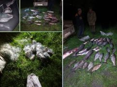 На Харківщині браконьєри виловили 127 кг риби: справу передали поліції