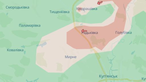 Російські війська просунулися біля Голубівки на Харківщині - DeepState