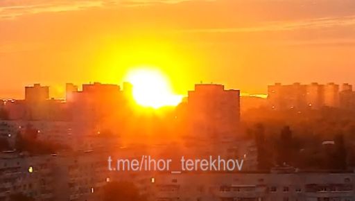 Терехов опублікував кадри атаки дронів РФ по Харкову