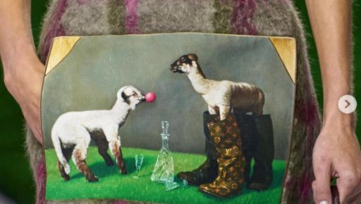 Картины харьковского художника стали частью модной коллекции Louis Vuitton