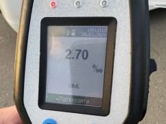 У Харкові спіймали п&rsquo;яного водія, який скоїв ДТП і втік