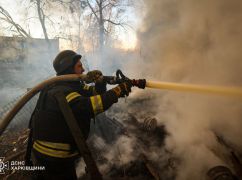 Враг дроном ударил по центру Чугуева, произошел пожар