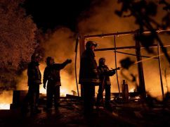 В результате ночных обстрелов Харькова произошло 2 пожара на объектах критической инфраструктуры - ГСЧС