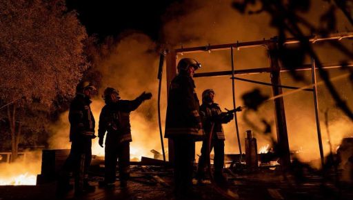 На Харьковщине из-за обстрелов горело агропредприятие