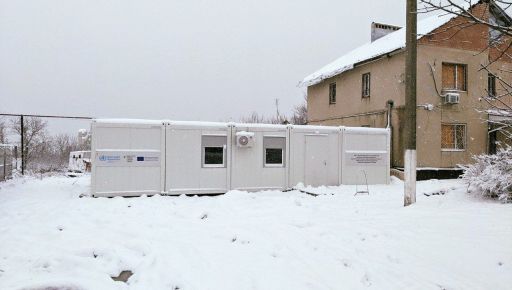 В деоккупированных районах Харьковщины установили модульные клиники